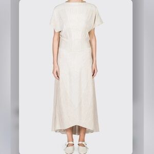 NWF Agnona Ribbed Wool Maxi Dress Size L